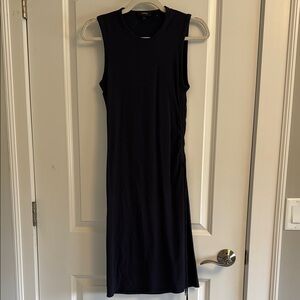 Navy Sleeveless Dress
